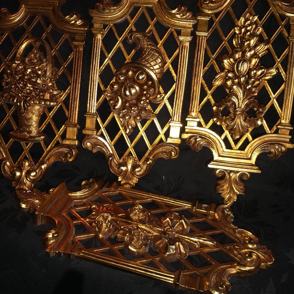 4 DART INC. FOUR SEASONS GOLD WALL HANGINGS - Picture 11 of 15